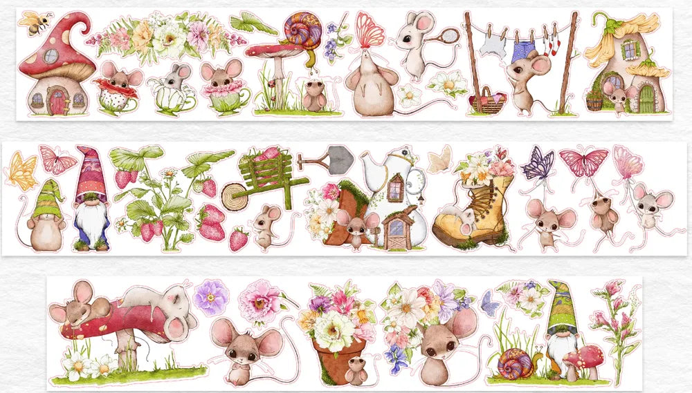 4640-WT Stuido-Pre Cut Gloss PET Tape