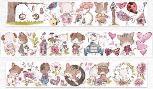 4642-Pre Cut Gloss PET Tape