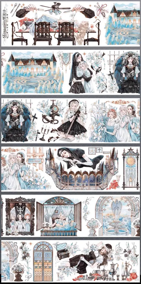 4648-NINTH FAIRWAY Studio-6.5x100cm Shell Luster PET Tape