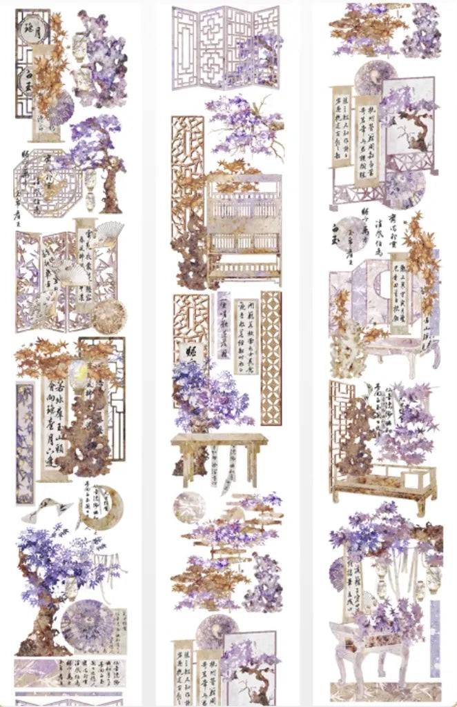 4652-ZHIXINGCHEN Studio-6.5x100cm Shell Luster PET Tape