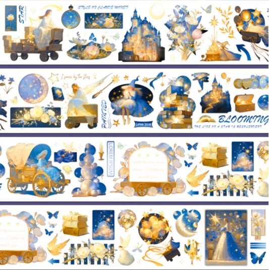 4711-WuBao Studio-6.5x100cm Iridescent PET Tape