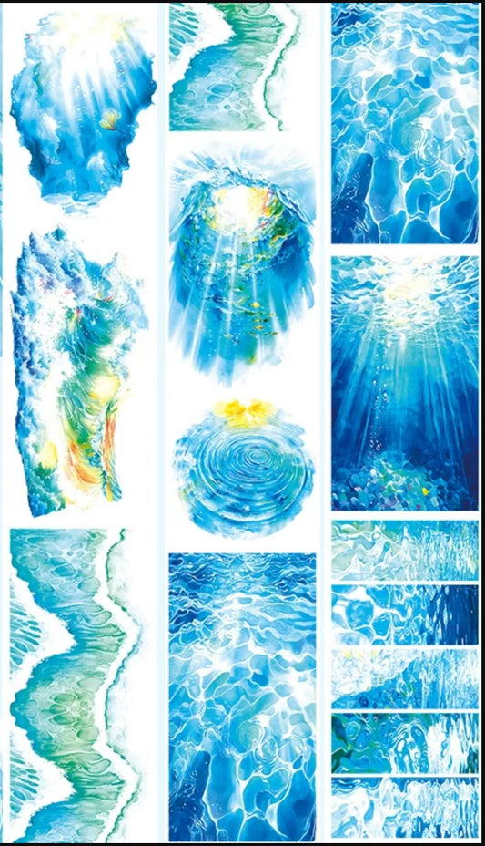 4713-WuBao Studio-7x100cm Shell Luster PET Tape