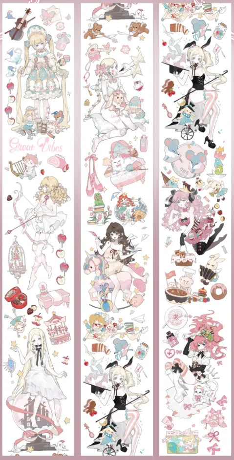 4730-6x100cm Shell Luster PET Tape