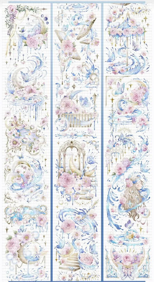 4738-WU TONG Studio-7x117cm Shell Luster PET Tape