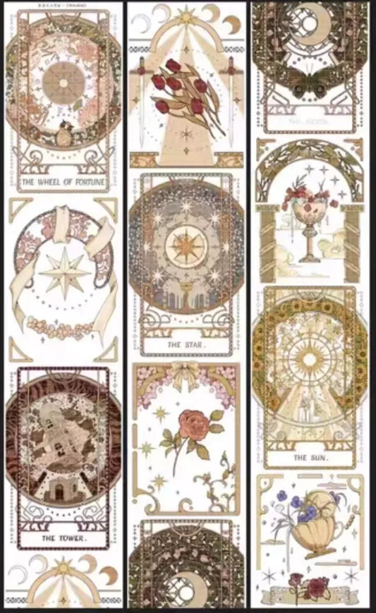 4751-CAIYUANZI Studio-7x100cm Gold Foil PET Tape