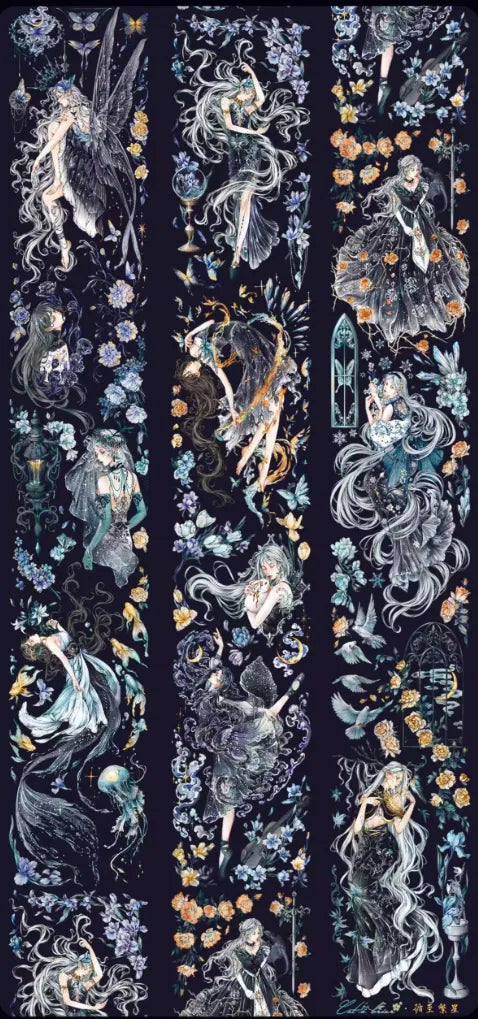 4753-Catmaker's Wild Rose Studio-7x125cm Shell Luster PET Tape