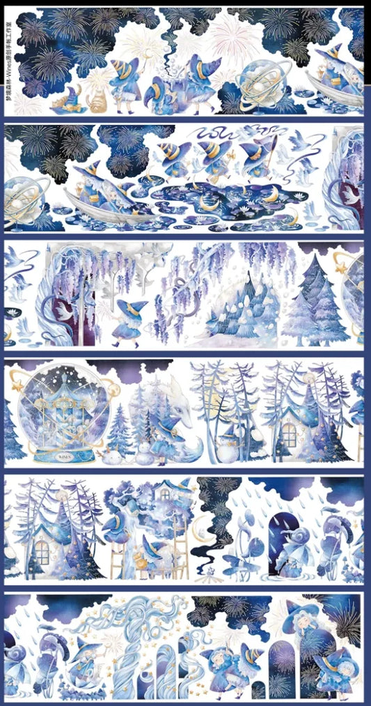 4765-Wines Studio-6.5x100cm Shell Luster PET Tape