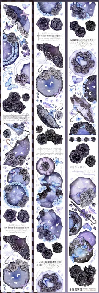 4771-6.5x150cm Silver Shell Luster PET Tape