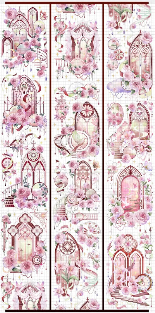 4786-WU TONG Studio-7.5x122cm Shell Luster PET Tape