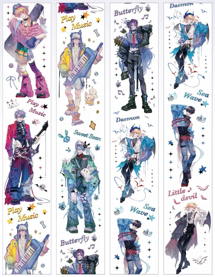 4794-Zhai Xing Yu Ni Studio-6x100cm Shell Luster PET Tape