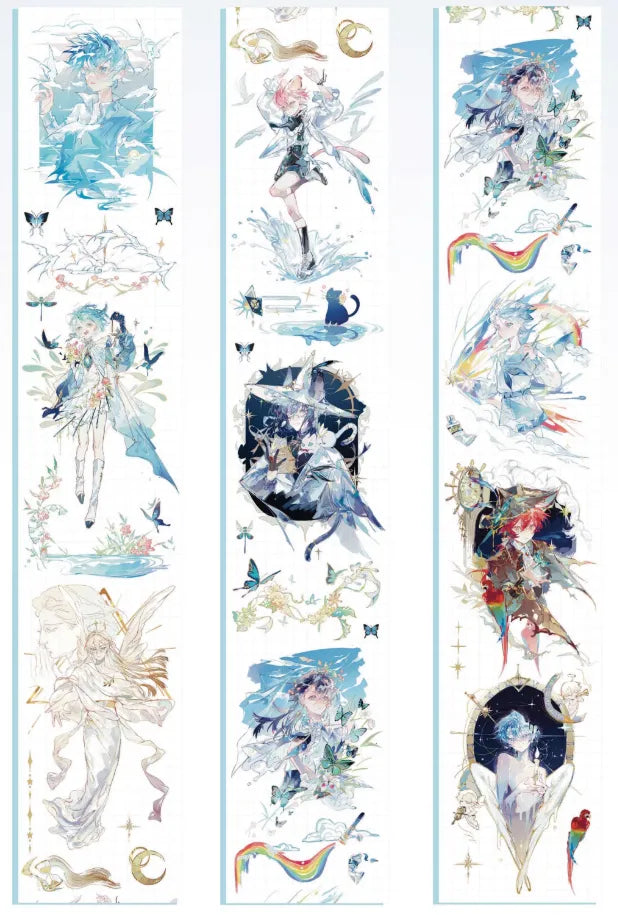 4795-Zhai Xing Yu Ni Studio-7x100cm Shell Luster PET Tape