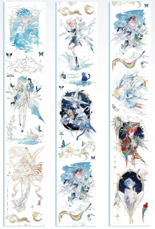 4795-Zhai Xing Yu Ni Studio-7x100cm Shell Luster PET Tape