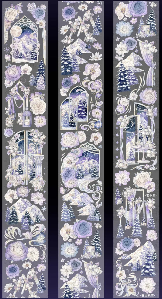 4800-MIST WITH STAR Studio-6x100cm Shell Luster PET Tape