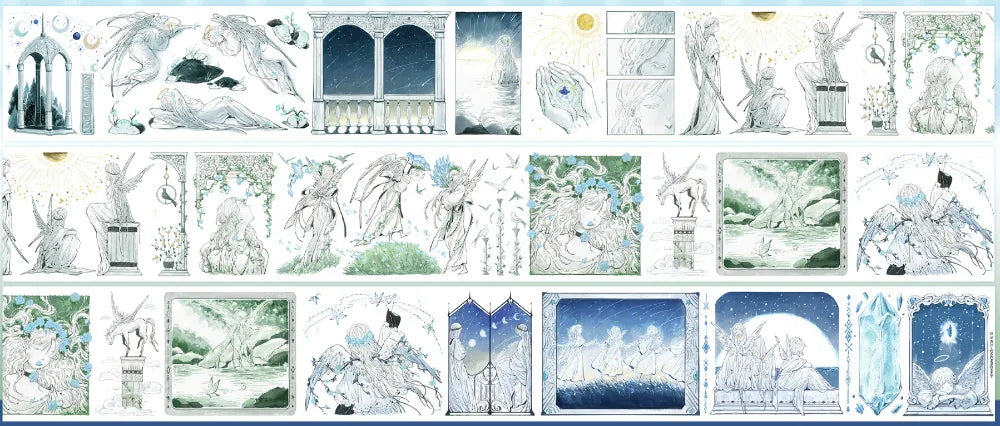 4806-6x100cm Shell Luster PET Tape