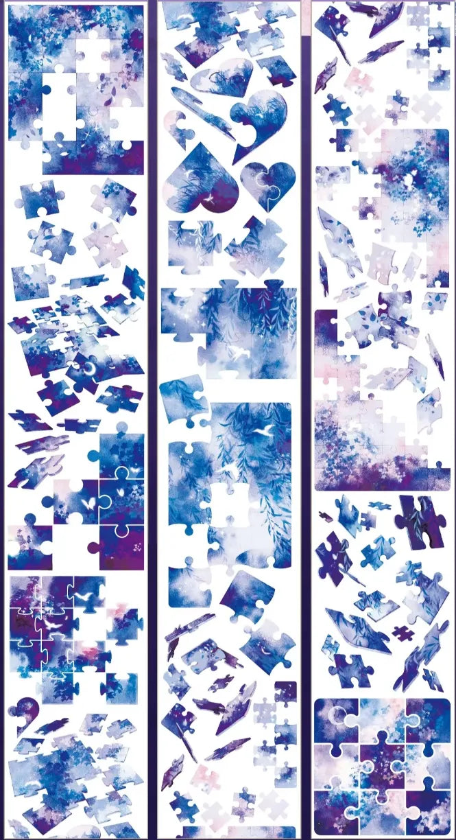 4829-XIAOYINYUYE Studio-6.5x100cm Shell Luster PET Tape