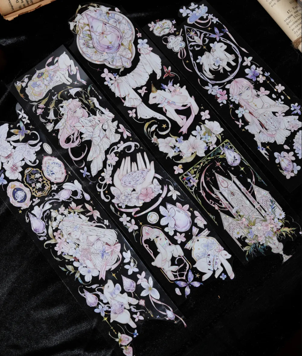 4856-Realheart Studio-7x100cm Shell Luster PET Tape