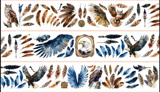 4863-WuBao Studio-6.5x100cm Shell Luster PET Tape