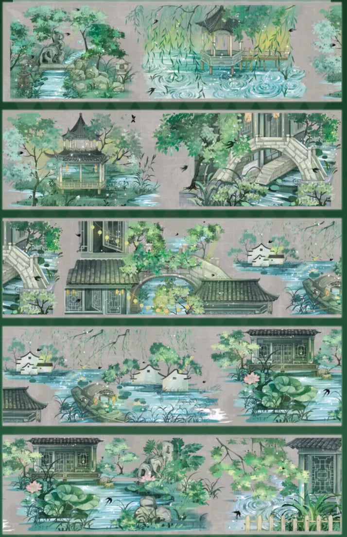 4892-FUGUI LEE Studio-7x118cm Shell Luster PET Tape