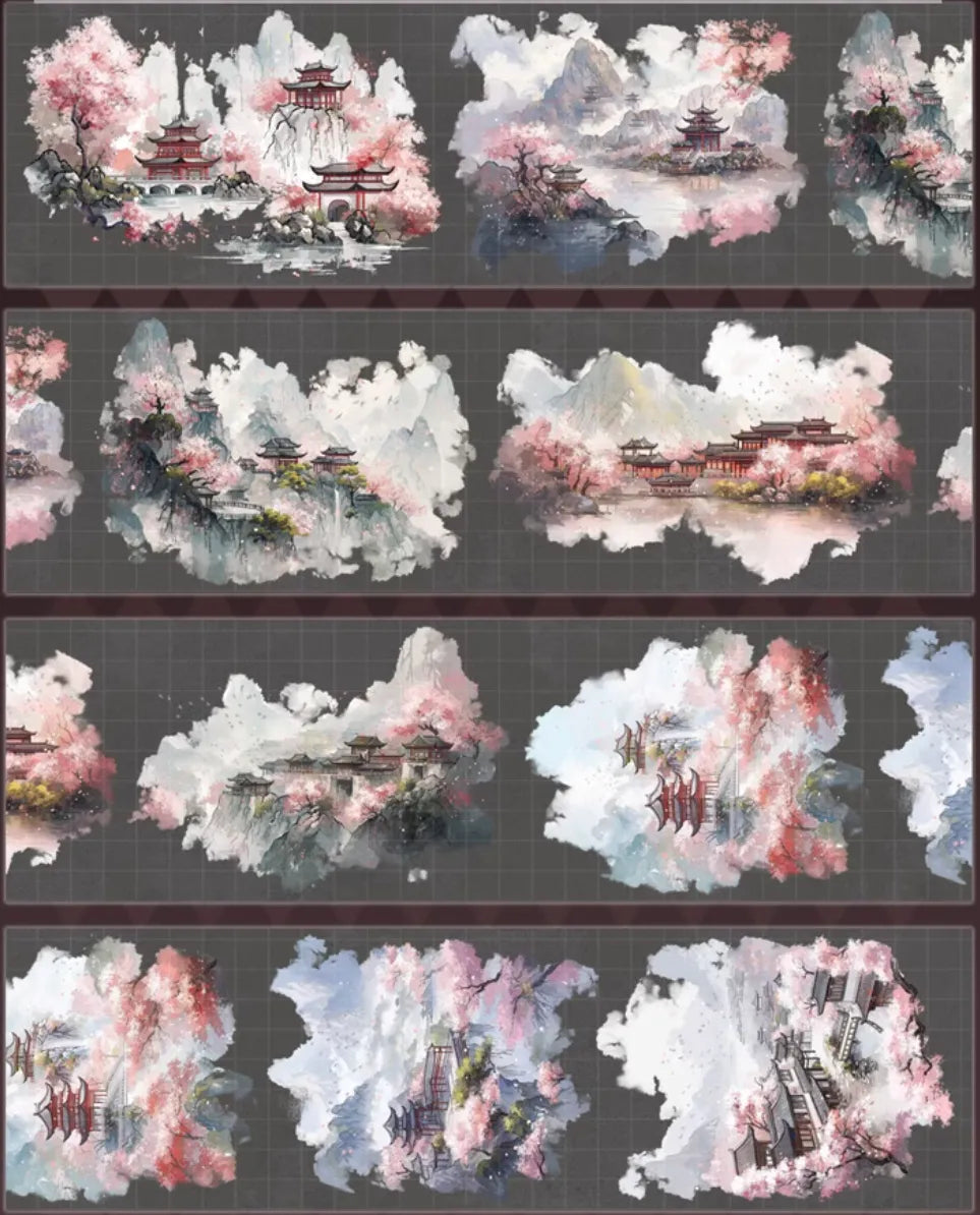 4895-FUGUI LEE Studio-8x88cm Shell Luster PET Tape