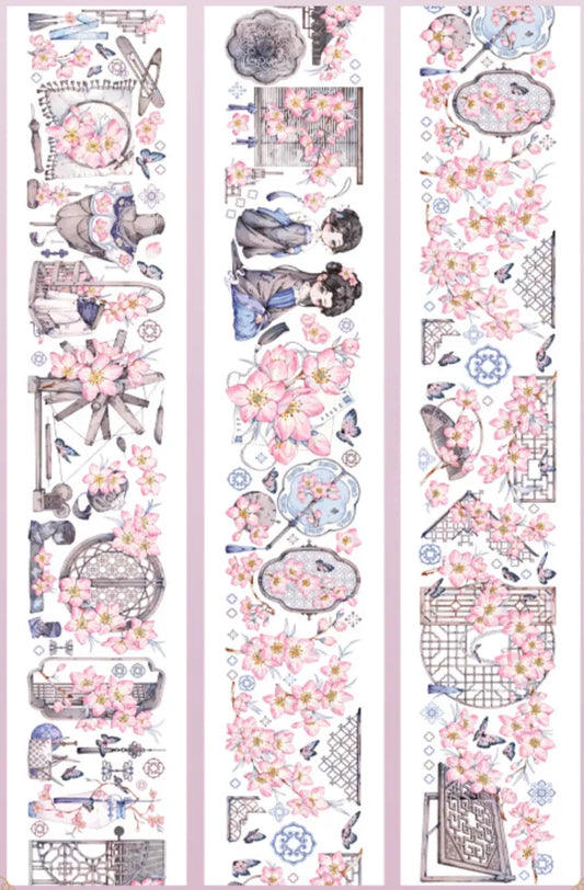 4944-ZHIXINGCHEN Studio-6.5x100cm Shell Luster PET Tape