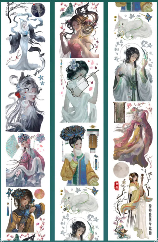 4945-ZHIXINGCHEN Studio-6.5x100cm Shell Luster PET Tape