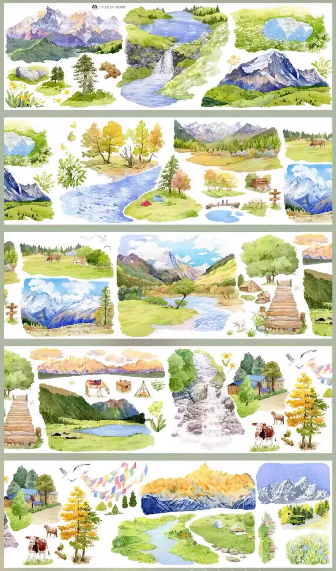 4958-StudioVI Studio-8x100cm Shell Luster PET Tape