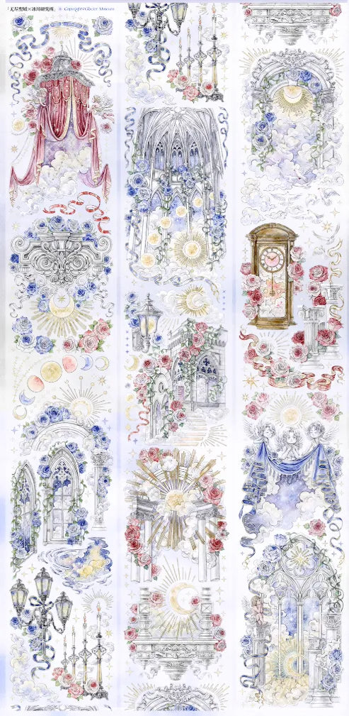 4964-Glacier Museum Studio-6.5x113cm Shell Luster PET Tape