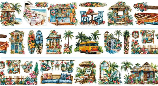 4987-WuBao Studio-6x100cm Heavy Oil PET Tape