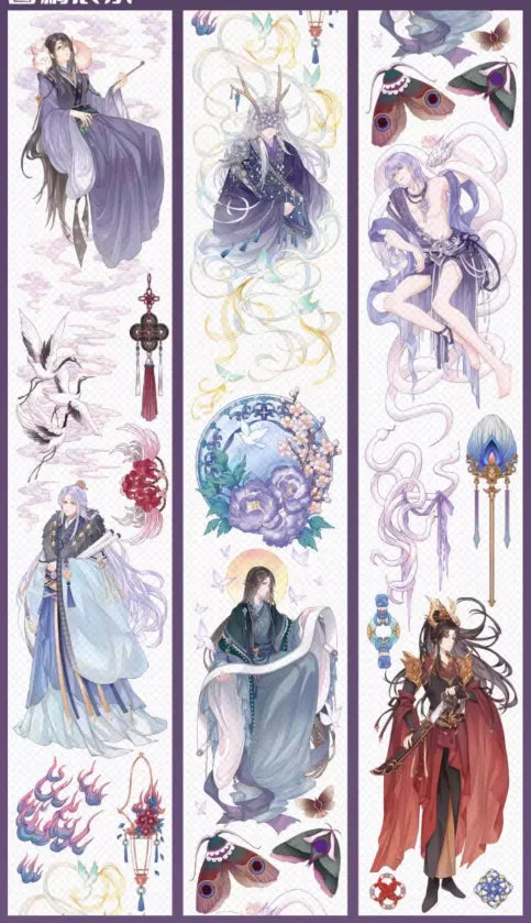 5007-ZHIXINGCHEN Studio-6x100cm Shell Luster PET Tape