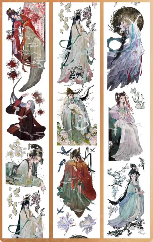 5008-ZHIXINGCHEN Studio-6.5x100cm Shell Luster PET Tape