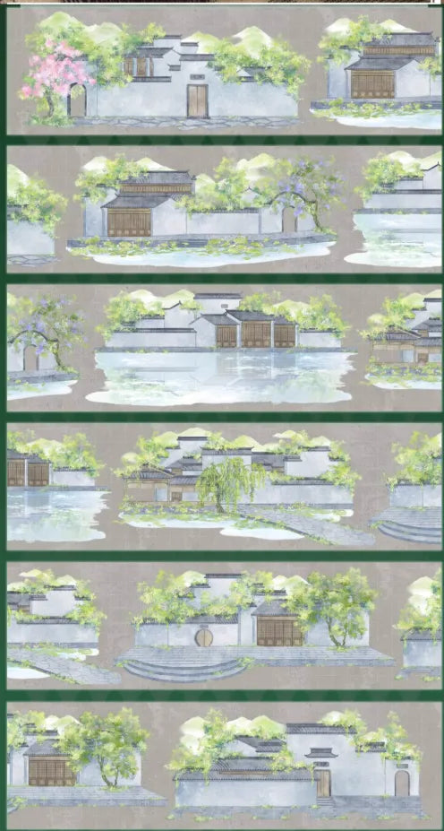 5014-FUGUI LEE Studio-7x92cm Shell Luster PET Tape