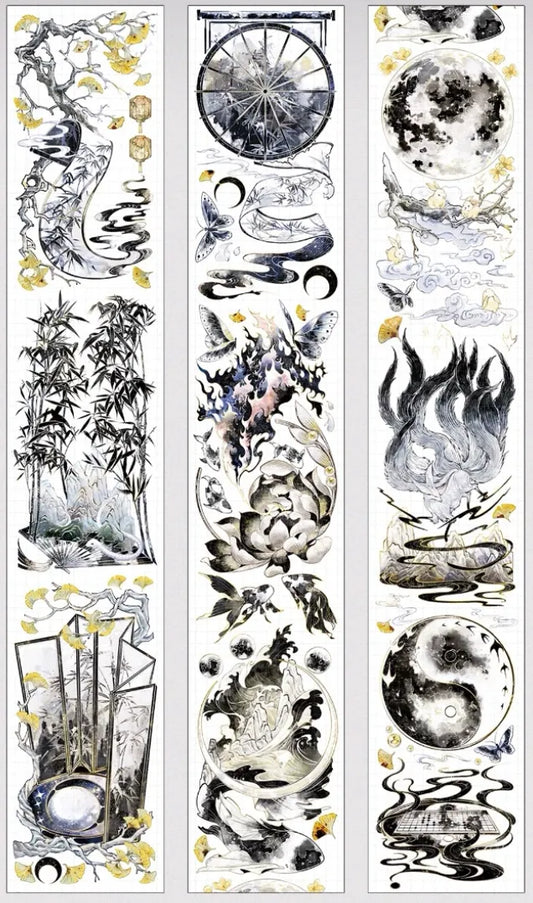 5017-XI NIAN Stuidio-6x100cm Iridescent PET Tape