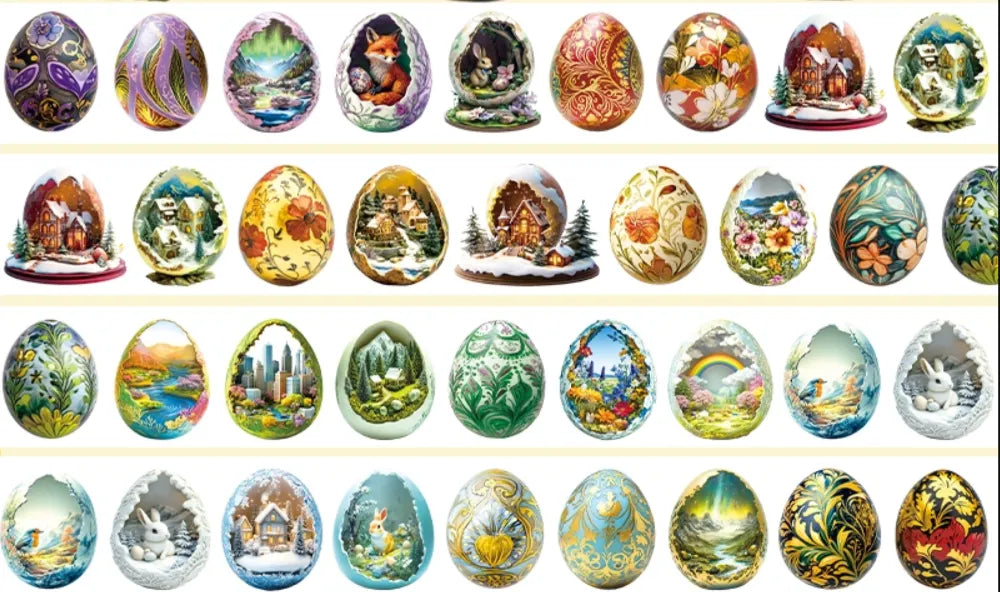 5028-WuBao Studio-4x100cm Precut Matte PET Tape