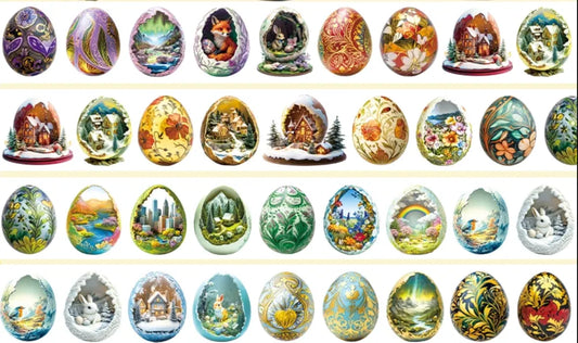 5028-WuBao Studio-4x100cm Precut Matte PET Tape