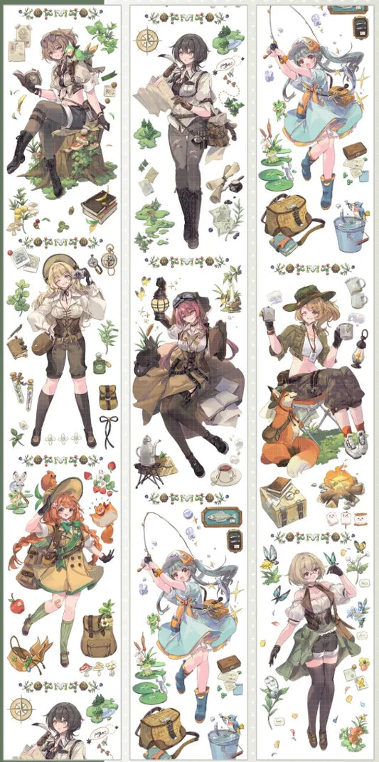 5034-Shine Studio-6.3x100cm Shell Luster PET Tape