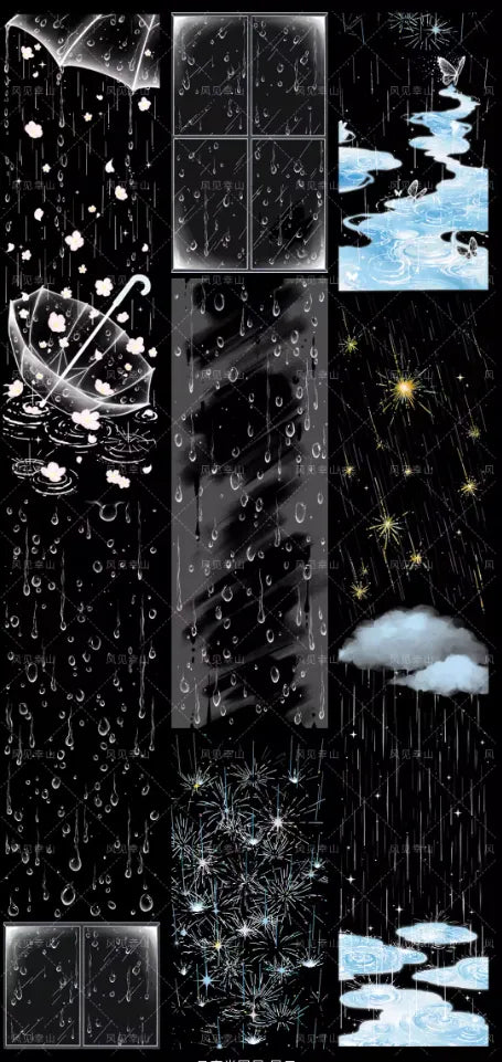 5072-Fairytale Fairyland Studio-5.5x100cm Shell Luster PET Tape