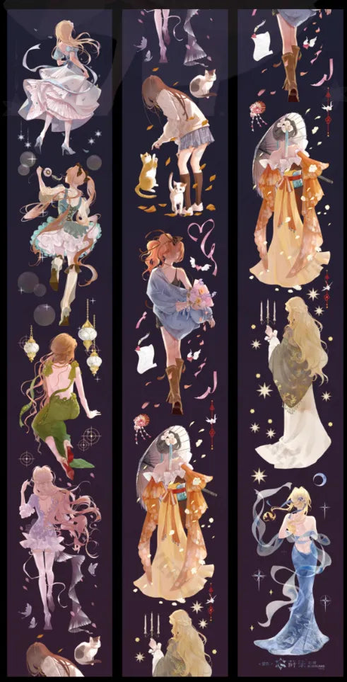 5078-NEVERLAND Studio-7x120cm Precut Shell Luster PET Tape