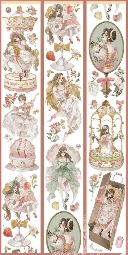 5098-YI MU YI HENG Studio-6.5x100cm Shell Luster PET Tape