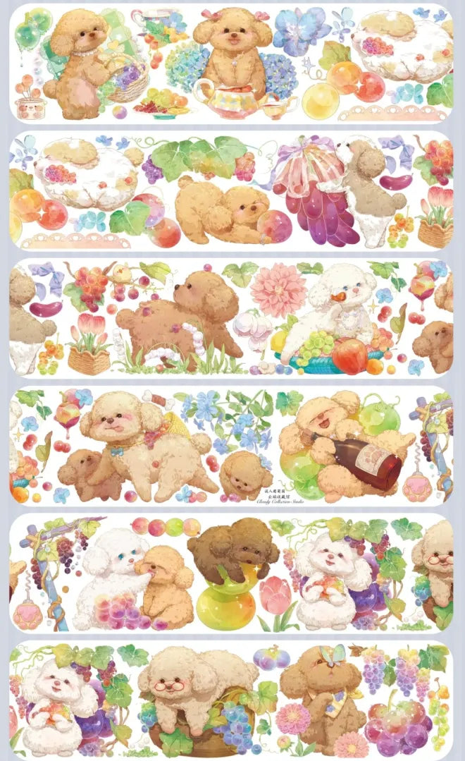 5099-CLOUD COLLECTION MUSEUM Studio-6x101.2cm Shell Luster PET Tape