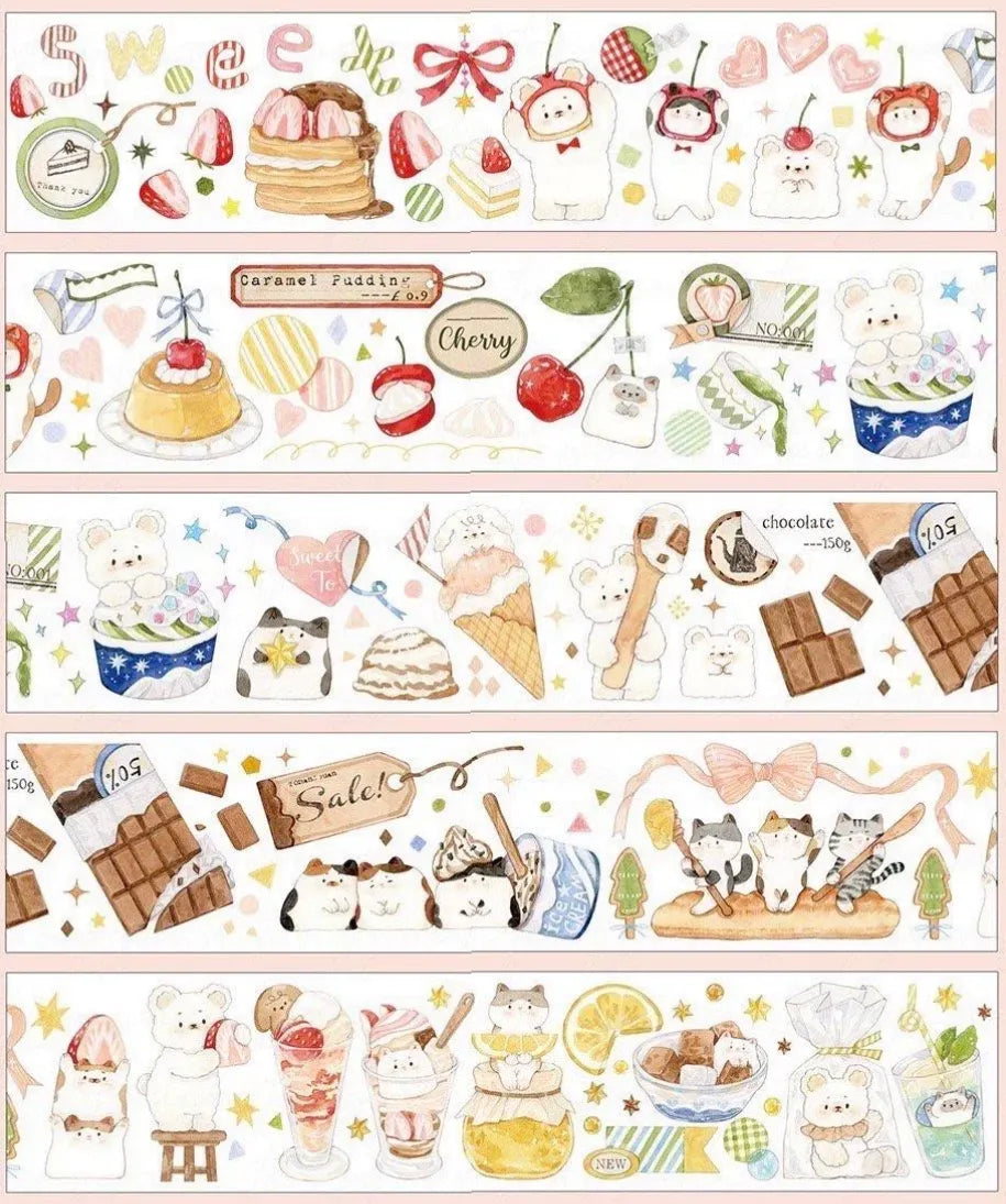 5107-Tang Yuan Studio-5x100cm Glossy PET Tape