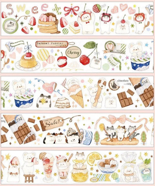 5107-Tang Yuan Studio-5x100cm Glossy PET Tape