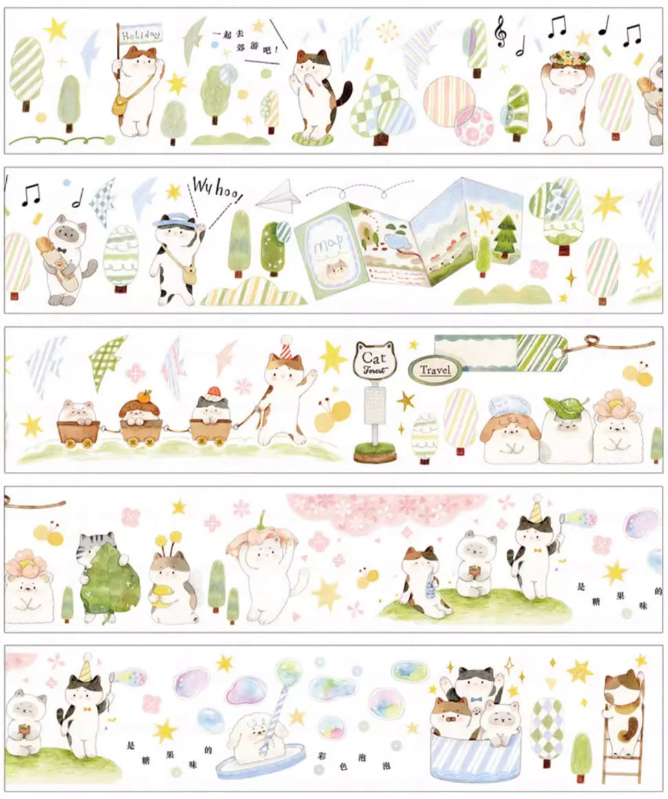 5108-Tang Yuan Studio-5x100cm Glossy PET Tape