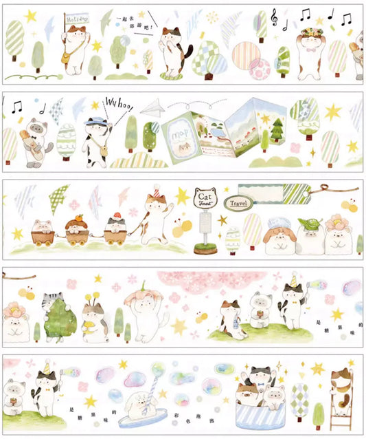 5108-Tang Yuan Studio-5x100cm Glossy PET Tape