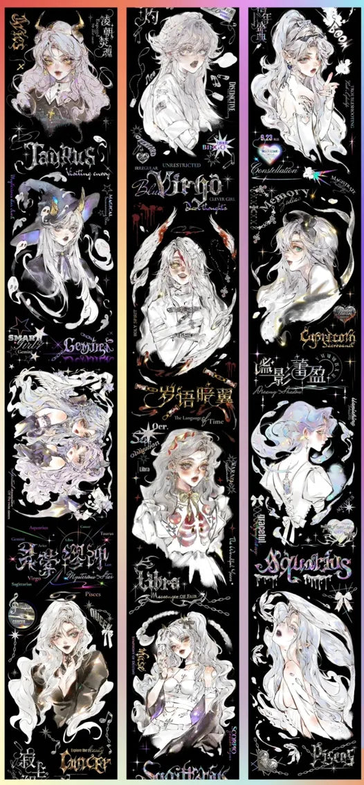 5128-GiveUStar Studio-7x145cm Shell Luster PET Tape