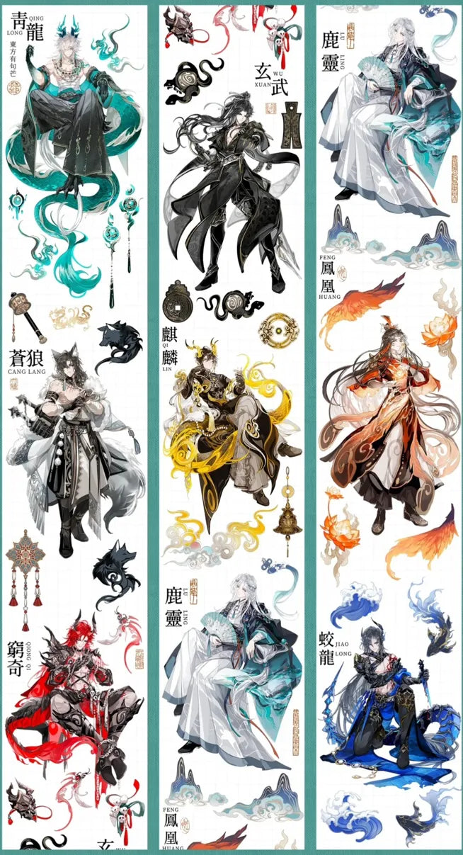 5129-GiveUStar Studio-7x100cm Shell Luster PET Tape