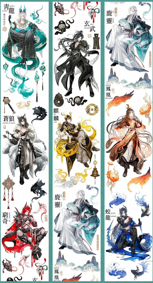 5129-GiveUStar Studio-7x100cm Shell Luster PET Tape