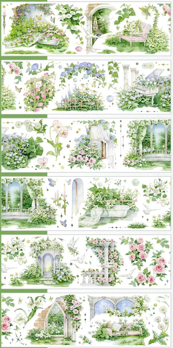 5143-Shine Studio-7.5x125cm Shell Luster PET Tape