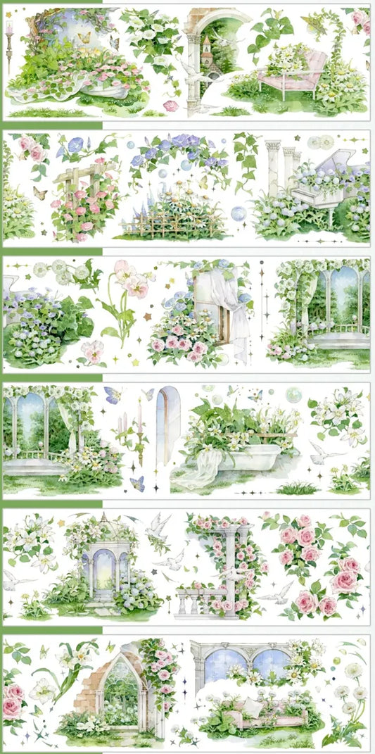 5143-Shine Studio-7.5x125cm Shell Luster PET Tape