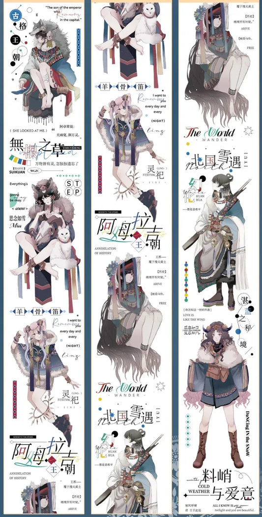 5148-YI MU YI HENG Studio-6x100cm Shell Luster PET Tape