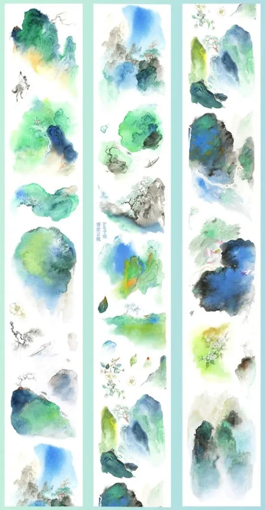 5161-JUST Studio-6x100cm Precut Shell Luster PET Tape